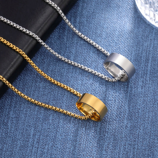 Entangled Ring Necklace