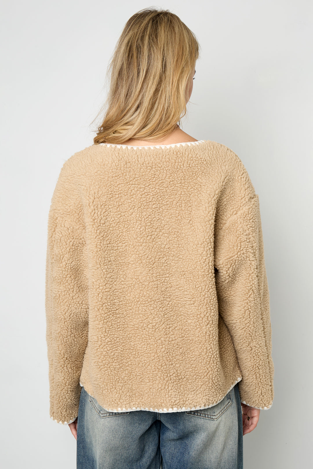 Woven Polyester Fiber Women's Jacket Casual Fall/Winter Color Clash