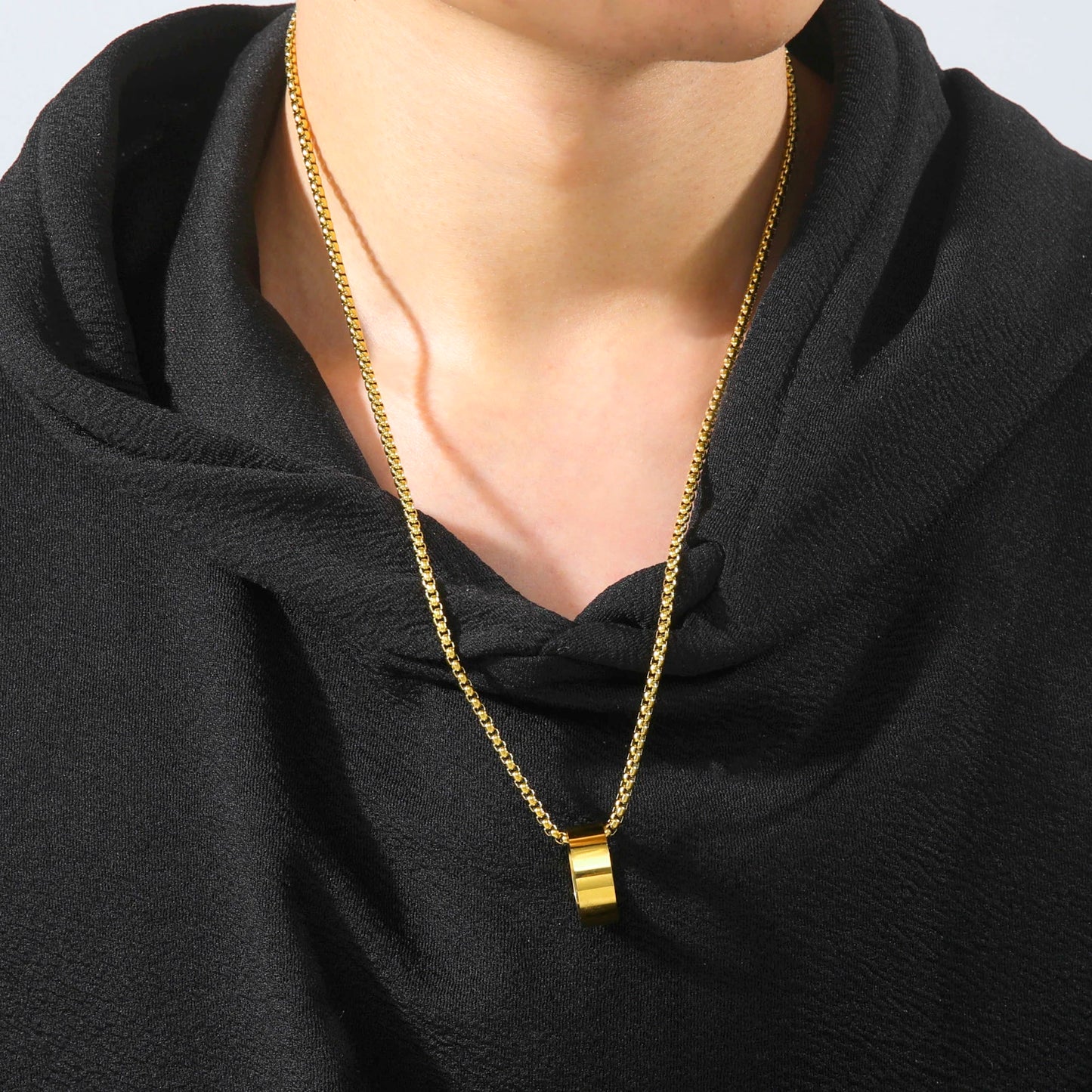 Entangled Ring Necklace